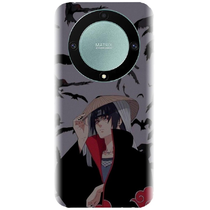Husa din silicon compatibila cu Huawei Honor Magic 5 Lite 5g - model Anime Itachi Uchiha
