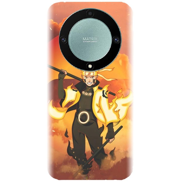 Силиконов капак, съвместим с Huawei Honor Magic 5 Lite 5g - модел Наруто Узумаки