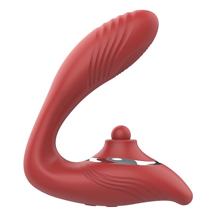 Vibrátor és dildó készlet, csikló és G-pont stimuláció, vízálló, USB töltés