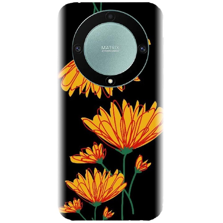 Силиконов калъф, съвместим с Huawei Honor Magic 5 Lite 5g - модел Flori De Camp