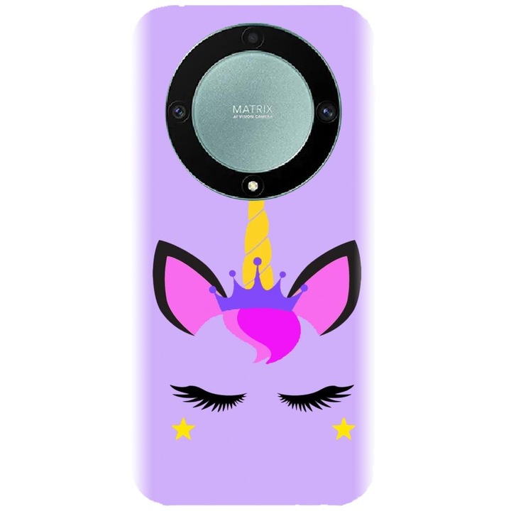 Калъф, Силикон, Съвместим с Huawei Honor Magic 5 Lite 5g - Unicorn Shine модел