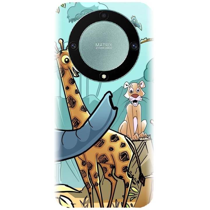 Силиконов кейс съвместим с Huawei Honor Magic 5 Lite 5g - Модел детски рисунки