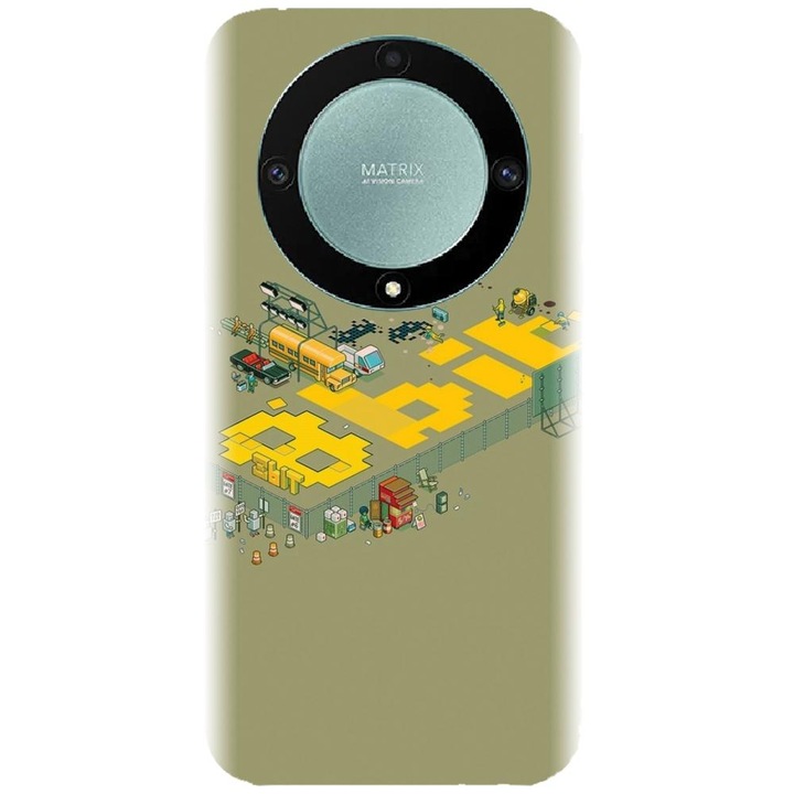 Калъф, съвместим с модел Huawei Honor Magic 5 Lite 5g - 8 Bit, Силикон