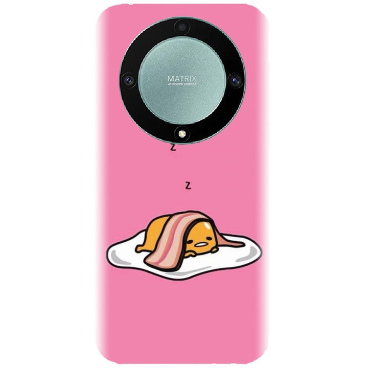 Husa din silicon compatibila cu Honor X9A - model Sleeping Egg