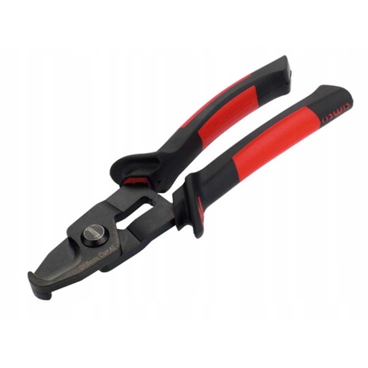 Cleste pentru taiere cabluri Cimco, VDE, 180mm, capacitate taiere 18mm, maner bicomponent