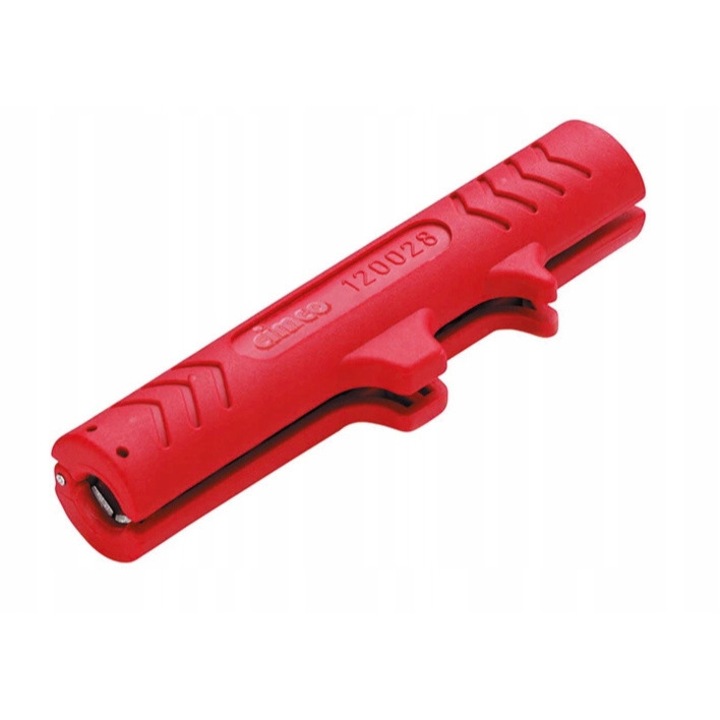 Cleste pentru dezizolat universal Cimco, 8-13mm, pentru cabluri, rosu
