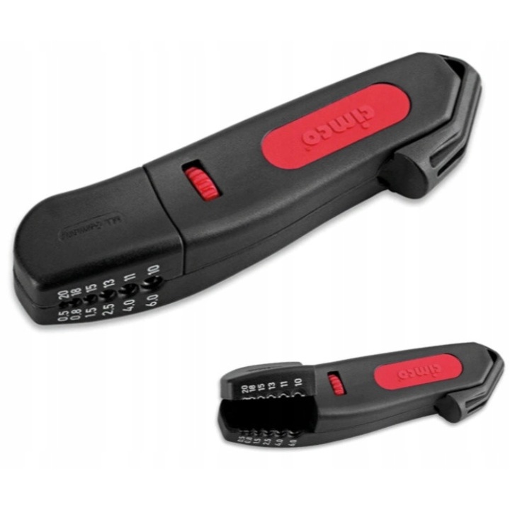 Cleste de dezizolat, Cimco SAFETY Stripper Plus, 0.5-6mm, poliamid