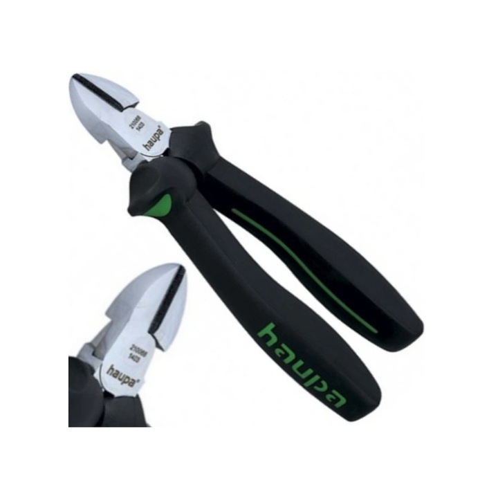 Haupa oldalfogó, speciális acél, kétkomponensű nyél, 160 mm