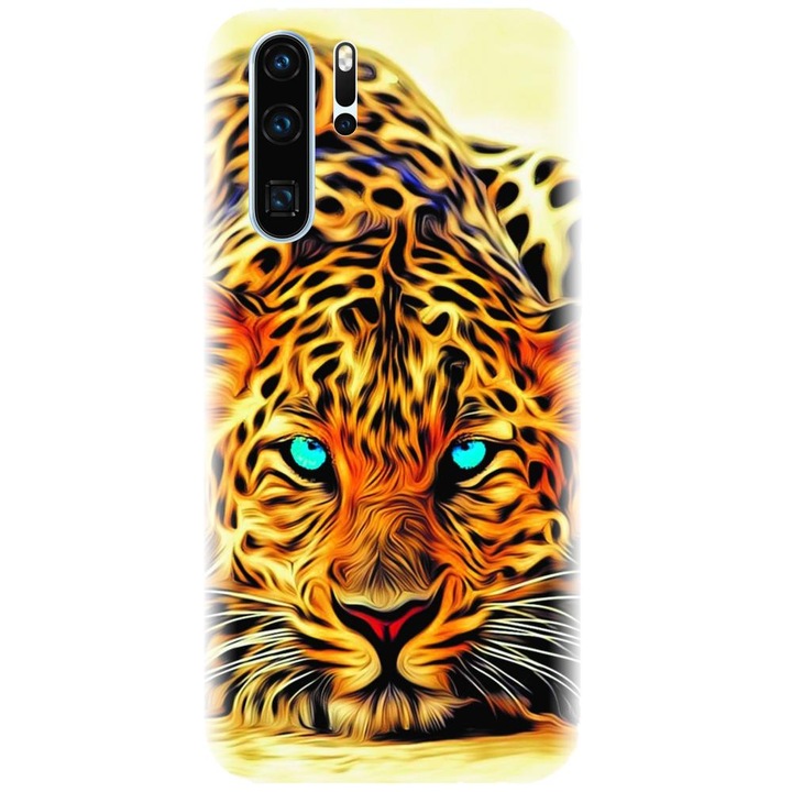 Силиконов калъф, съвместим с Huawei P30 Pro - модел Тигър