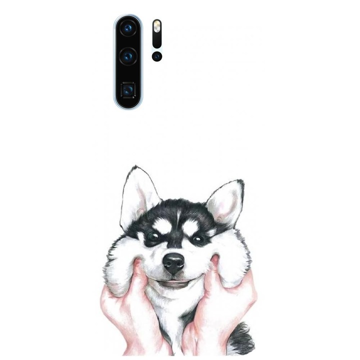 Силиконов калъф, съвместим с Huawei P30 Pro - модел Husky