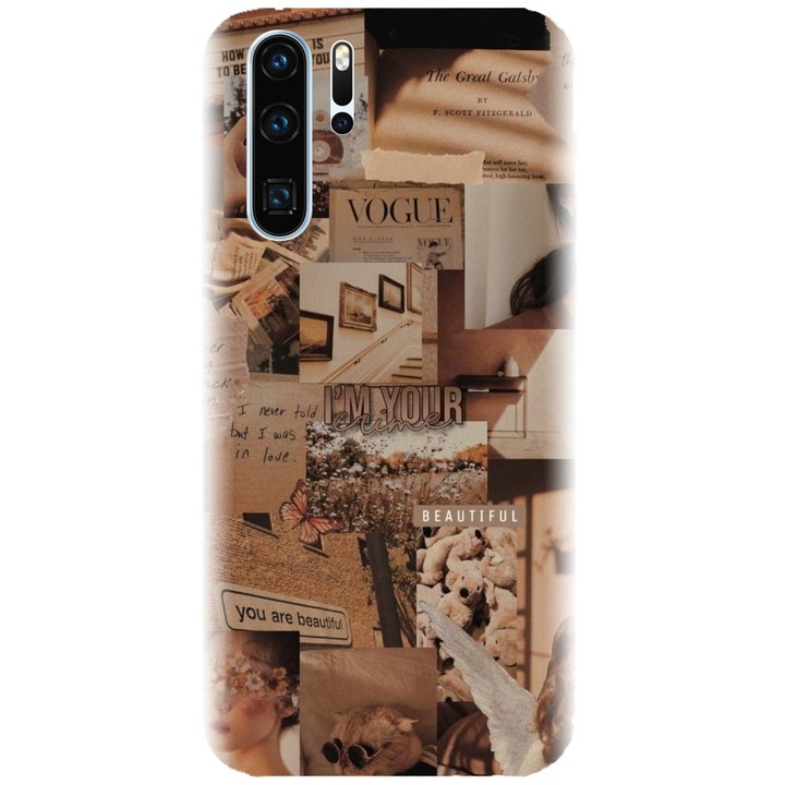 Силиконов калъф, съвместим с модел Huawei P30 Pro - Im Your Crime