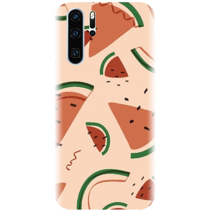 Силиконов калъф, съвместим с Huawei P30 Pro - модел Summer Vibes Fruit