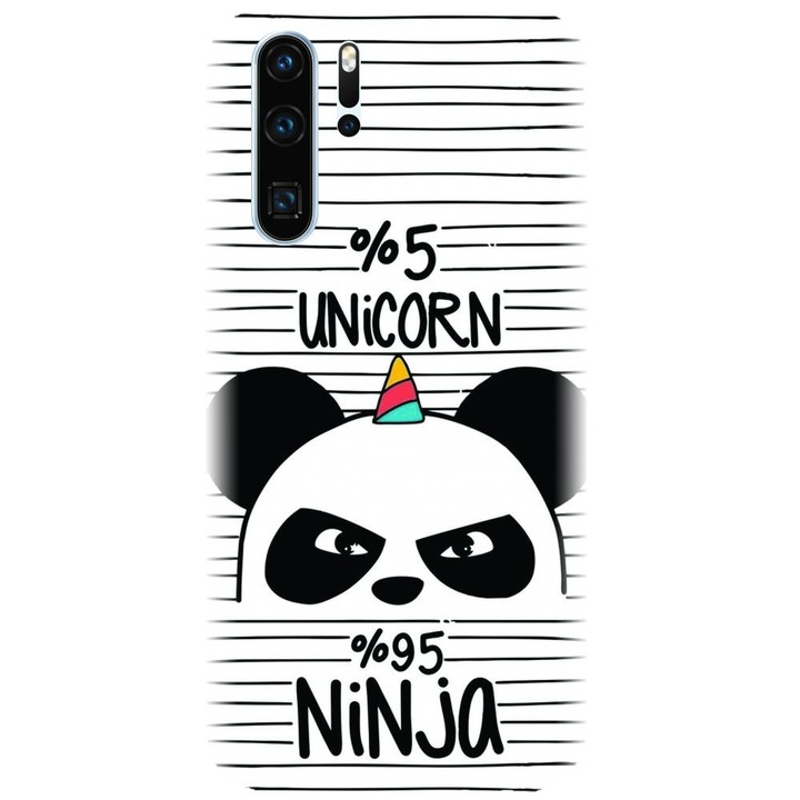 Силиконов калъф, съвместим с модел Huawei P30 Pro - Unicorn Ninja
