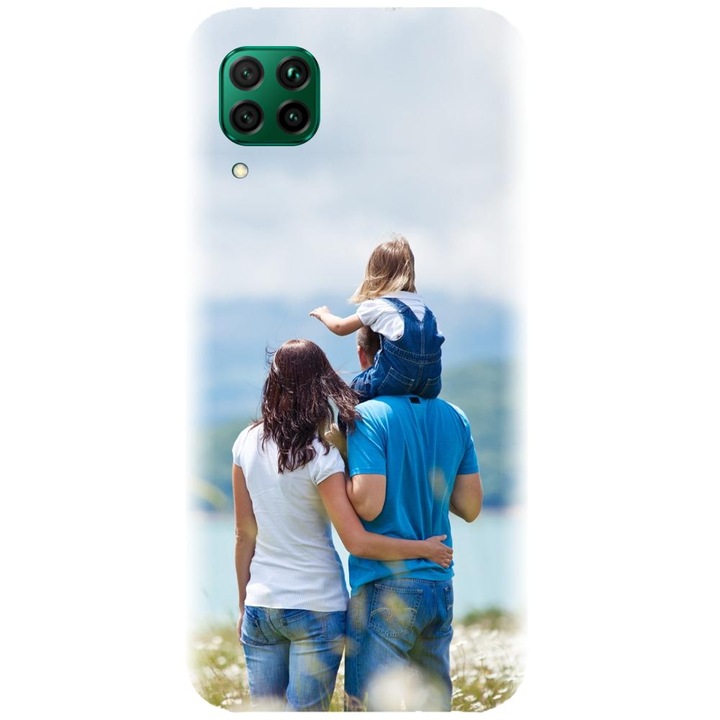 Husa din silicon compatibila cu Huawei P40 Lite - model Personalizata cu imaginea ta