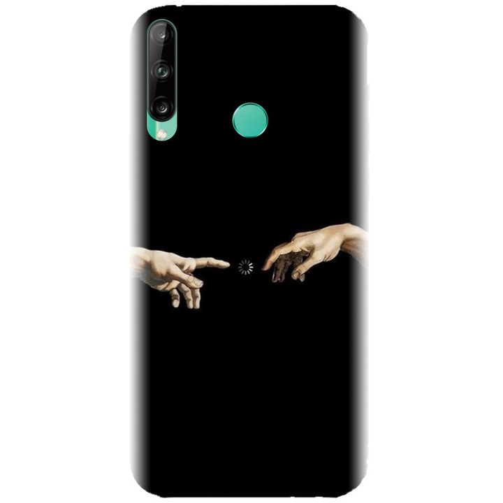 Husa din silicon compatibila cu Huawei P40 Lite E - model Arta contemporana