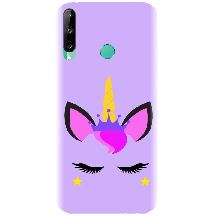 Husa din silicon compatibila cu Huawei P40 Lite E - model Unicorn Shine