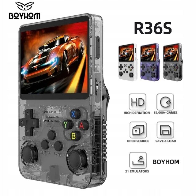 Consola de jocuri portabila, 64GB, ecran IPS 3.5", multilingv, noua