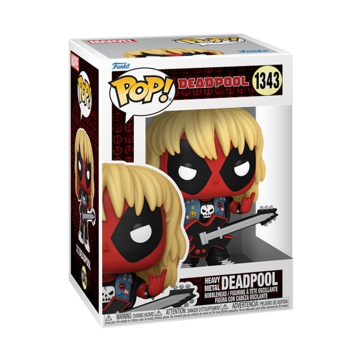 Фигурка Funko POP! Marvel - Deadpool, Metal band