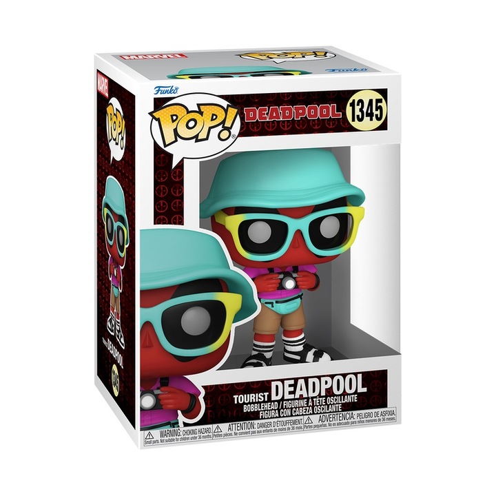 Figurina Funko POP! Marvel - Deadpool, Tourist