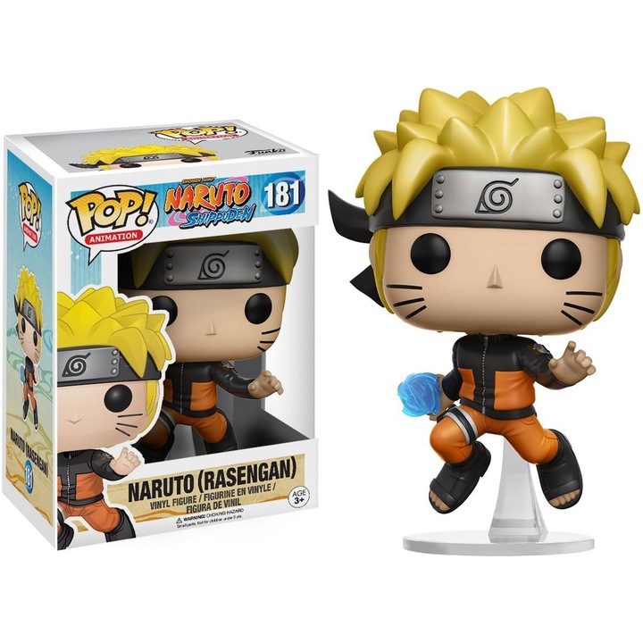 Figurina Funko POP! Animation, Naruto Shippuden - Naruto, Rasengan