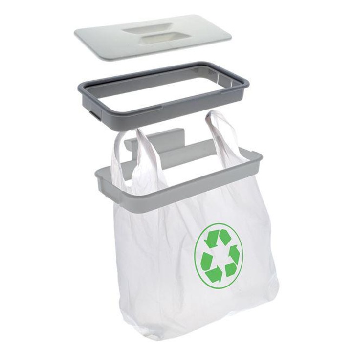 Suport pentru Punga de Gunoi, cu Capac, 24 x 5.5 x 13 cm
