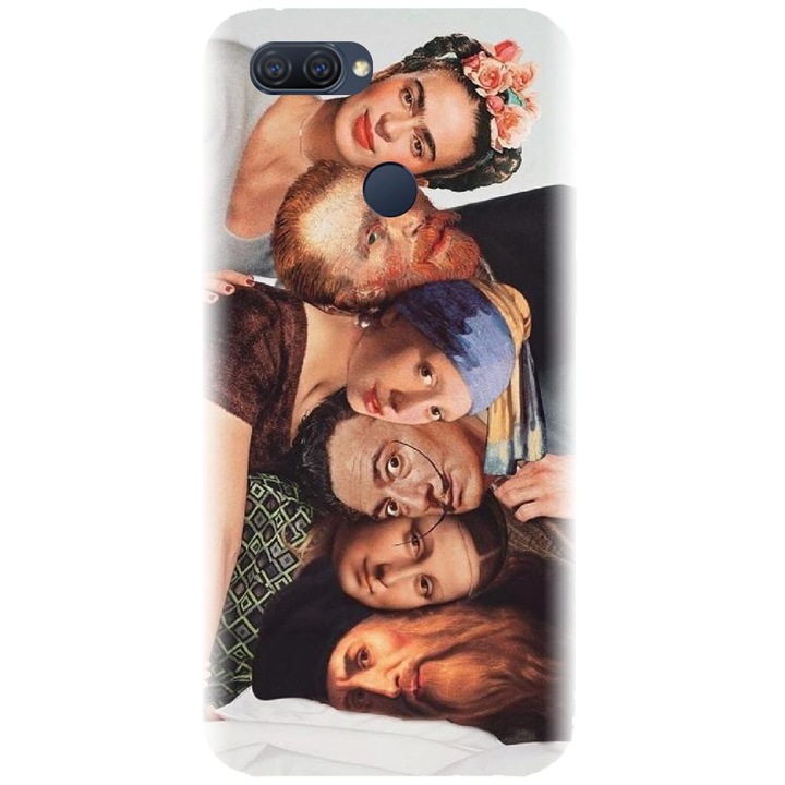 Силиконов калъф, съвместим с Oppo A12 - модел Friends 2