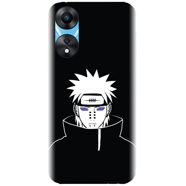 Husa din silicon compatibila cu Oppo A58 5G - model Pain