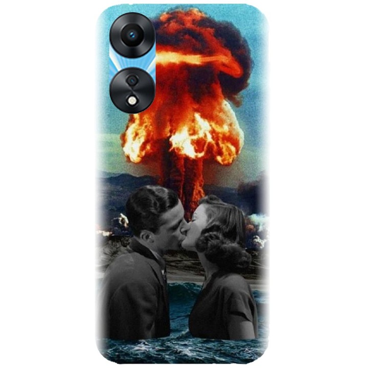 Husa din silicon compatibila cu Oppo A58 5G - model Perfect Match