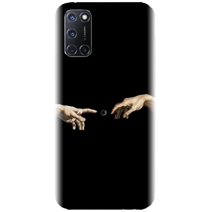 Husa din silicon compatibila cu Oppo A72 4G - model Arta contemporana