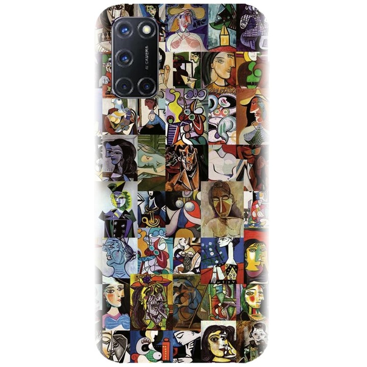 Husa din silicon compatibila cu Oppo A72 4G - model Picasso