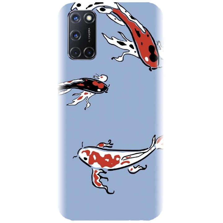 Husa din silicon compatibila cu Oppo A72 4G - model Fish