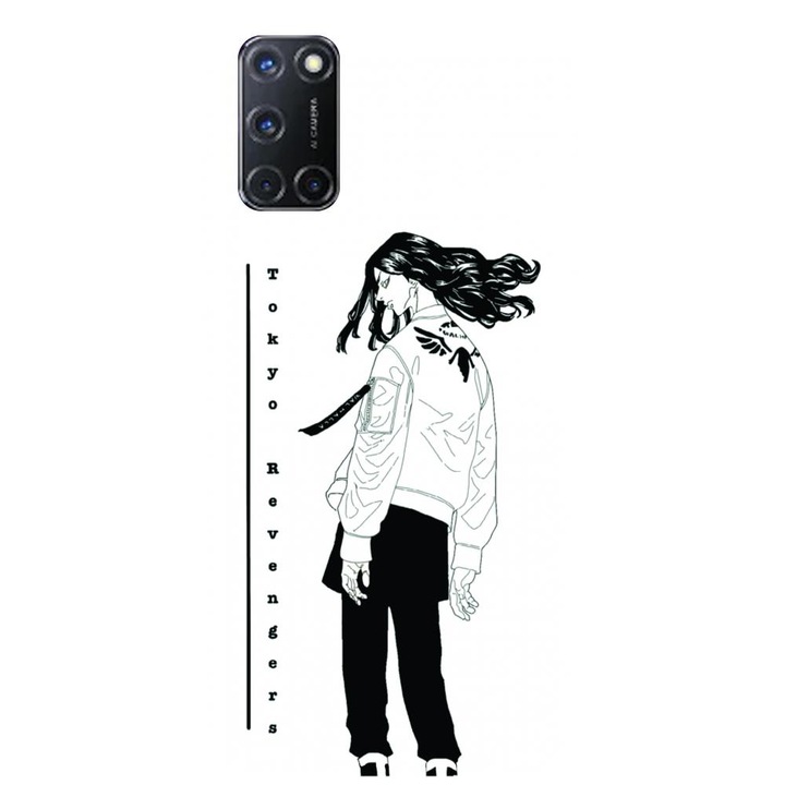 Husa din silicon compatibila cu Oppo A72 4G - model Anime Keisuke