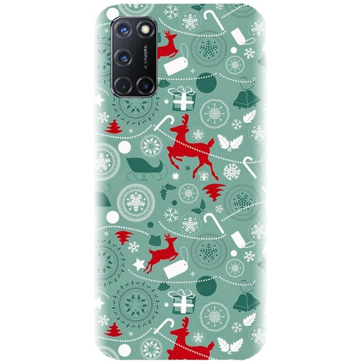 Husa din silicon compatibila cu Oppo A72 4G - model Sarbatori De Iarna 1