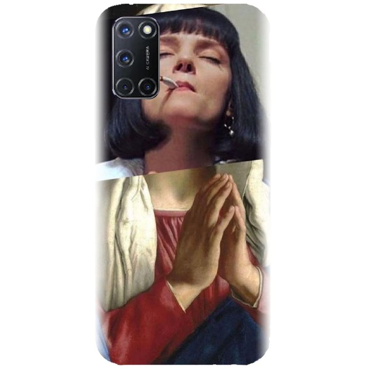 Husa din silicon compatibila cu Oppo A72 4G - model Pulp Fiction