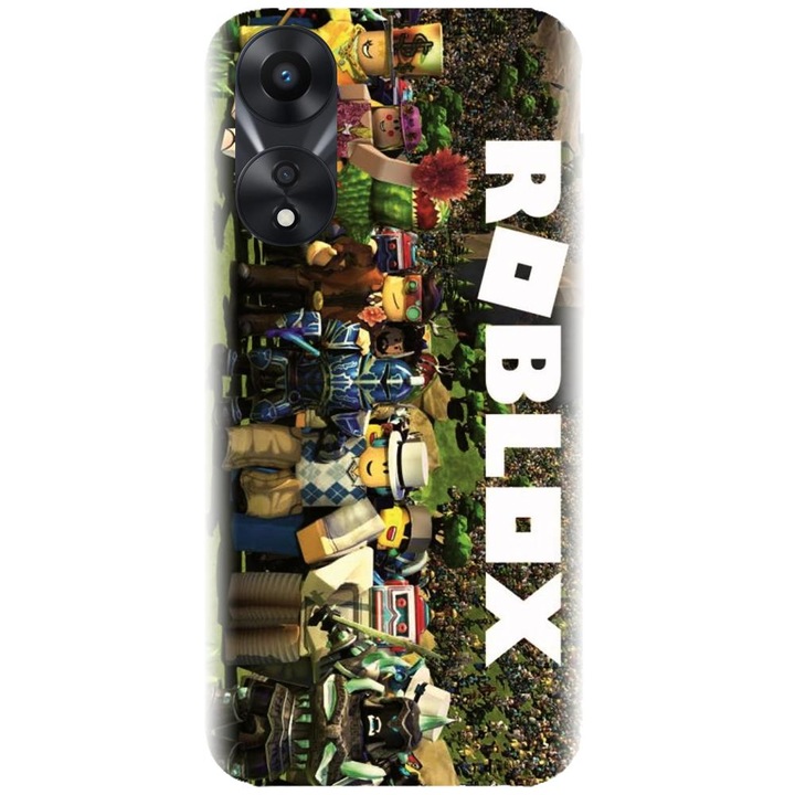 Силиконов капак, съвместим с Oppo Reno 8 T - модел Roblox