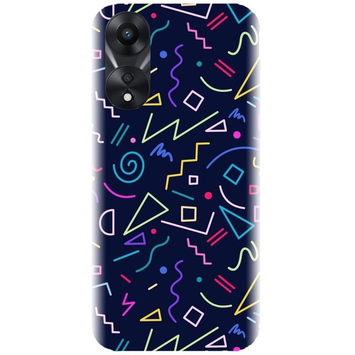 Силиконов калъф, съвместим с Oppo Reno 8 T - модел Semne