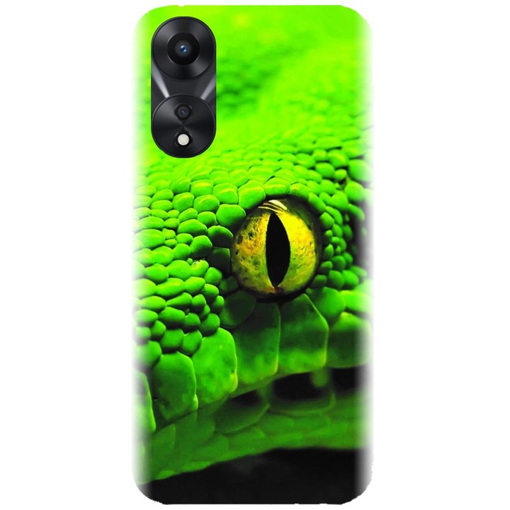 Силиконов калъф, съвместим с Oppo Reno 8 T - модел Animal Eye