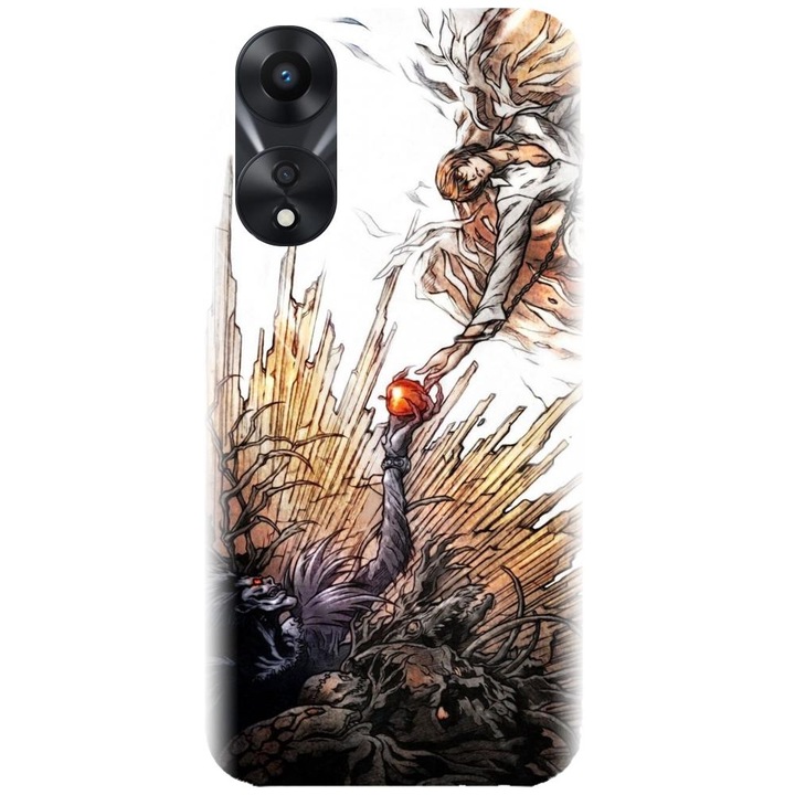 Силиконов кейс, съвместим с модел Oppo Reno 8 T - Death Note