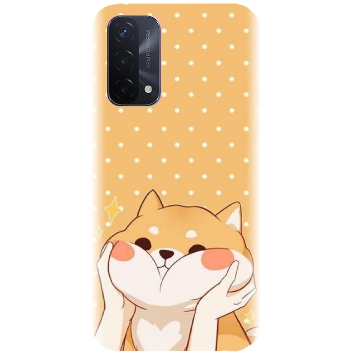 Силиконов кейс, съвместим с Oppo A93 5G - модел Lovely Dog