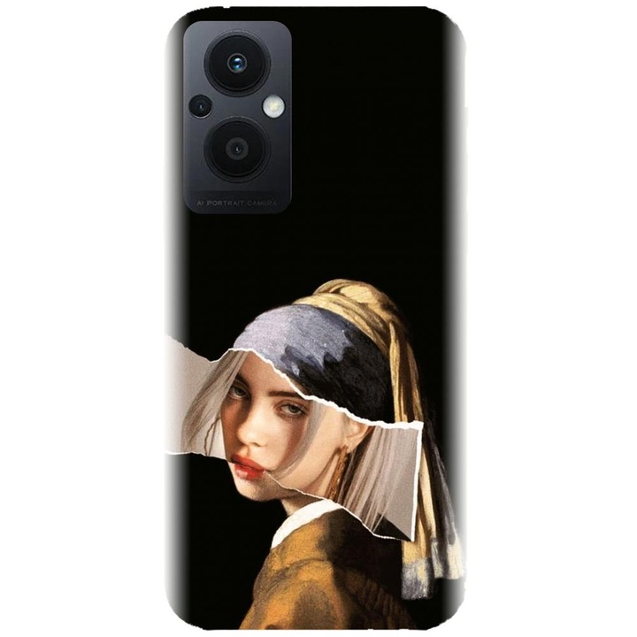 Силиконов кейс съвместим с Oppo Reno 7Z 5G - Billie модел арт