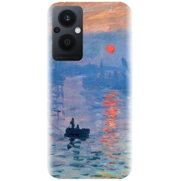 Силиконов капак, съвместим с Oppo Reno 7Z 5G - модел Impression