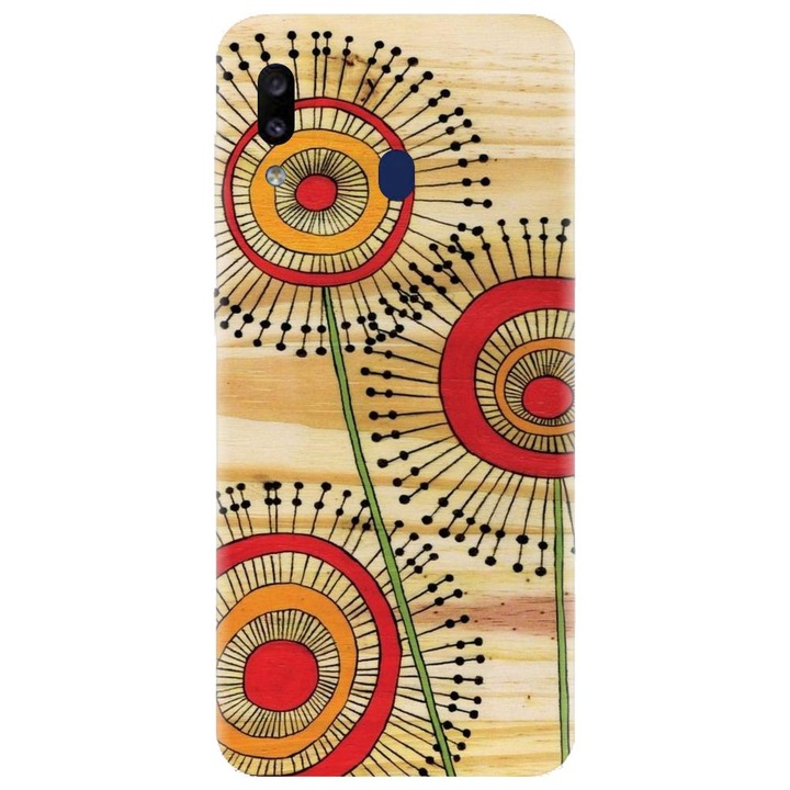 Husa din silicon compatibila cu Samsung Galaxy A20 - model Papadie