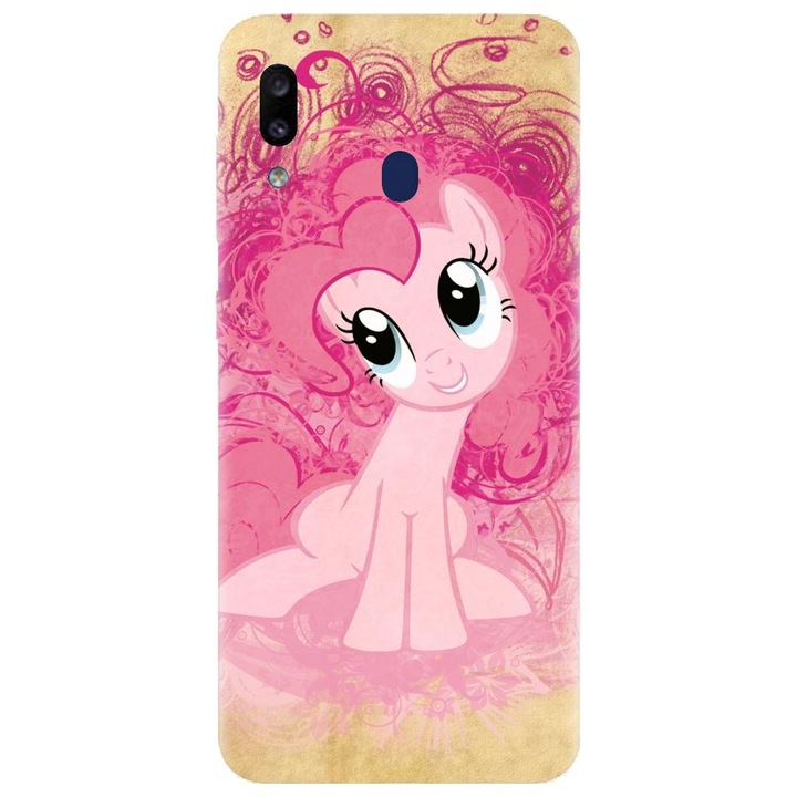 Husa din silicon compatibila cu Samsung Galaxy A40 - model Pinkie pie