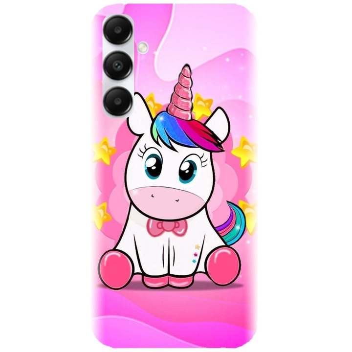 Husa din silicon compatibila cu Samsung Galaxy A05s - model Dream like a Unicorn