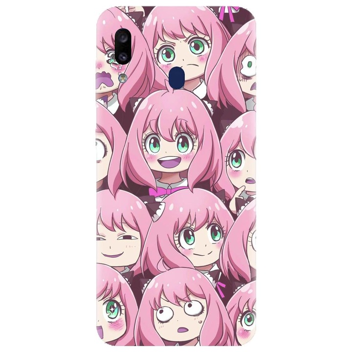 Husa din silicon compatibila cu Samsung Galaxy A40 - model Anime Anya