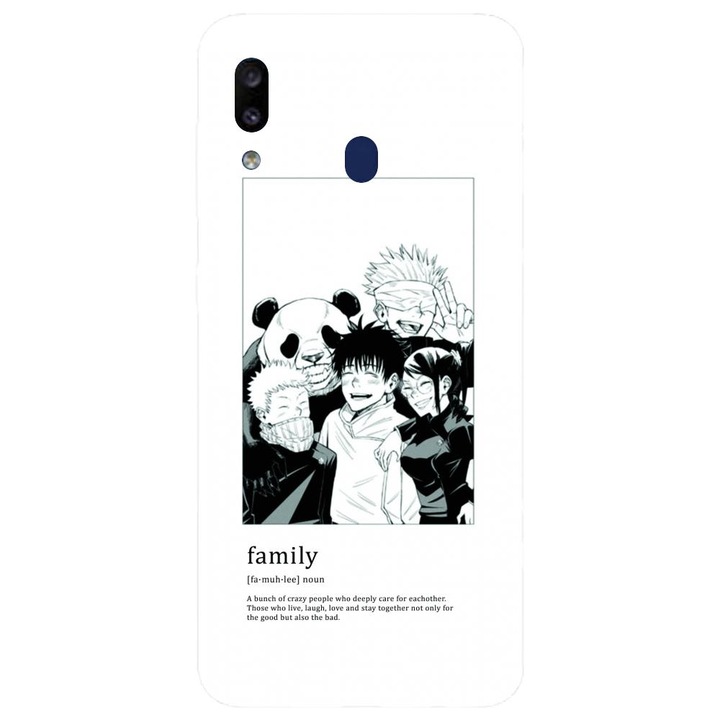 Husa din silicon compatibila cu Samsung Galaxy A20 - model Anime Jujutsu Kaisen