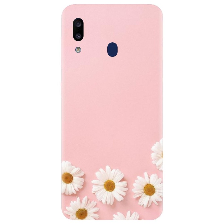 Samsung Galaxy A40 - Pink 101 modellel kompatibilis szilikon tok