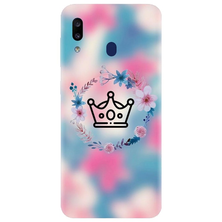 Husa din silicon compatibila cu Samsung Galaxy A40 - model Qeen