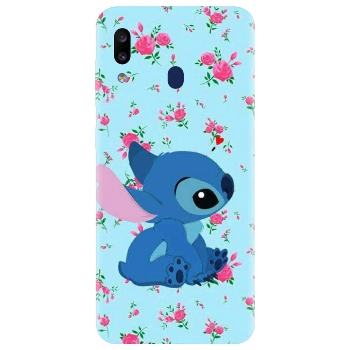 Husa din silicon compatibila cu Samsung Galaxy A20E - model Stitch Cellphone