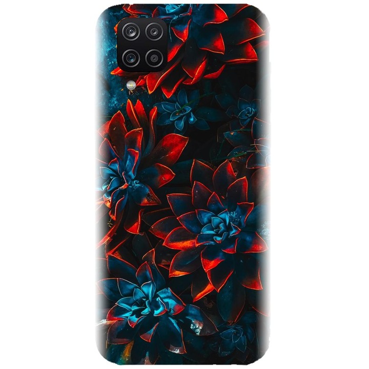 Szilikon tok kompatibilis a Samsung Galaxy A12 / A12 Nacho - Succulent Plant modell